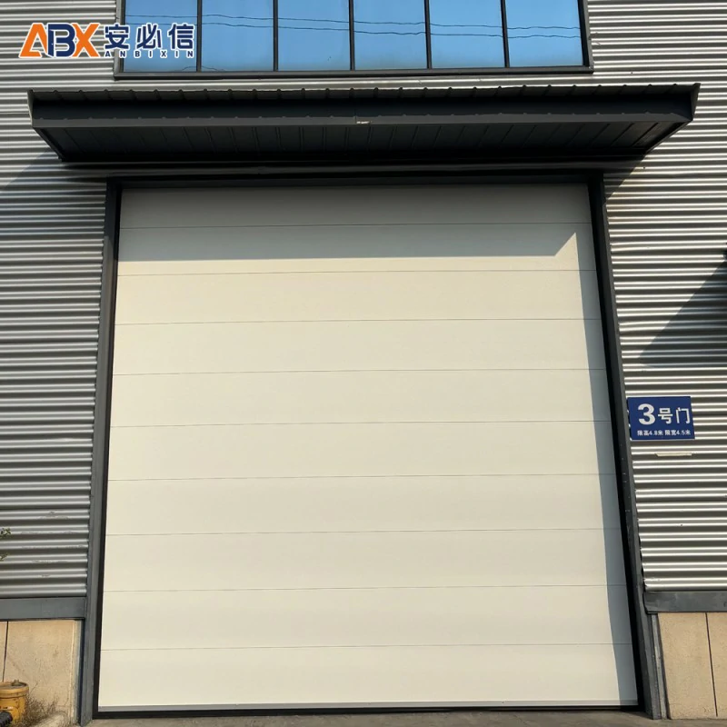 绍兴消防提升门项目案例｜安必信工业门厂家